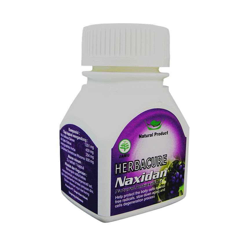 Gambar Herbacure Naxidan - 90 Kapsul Jenis Stamina Tubuh
