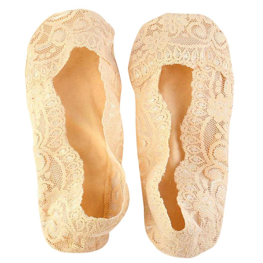 Gambar Kotton Kreme Ballerina Invisible Socks - Nude Jenis Pakaian Dalam Wanita