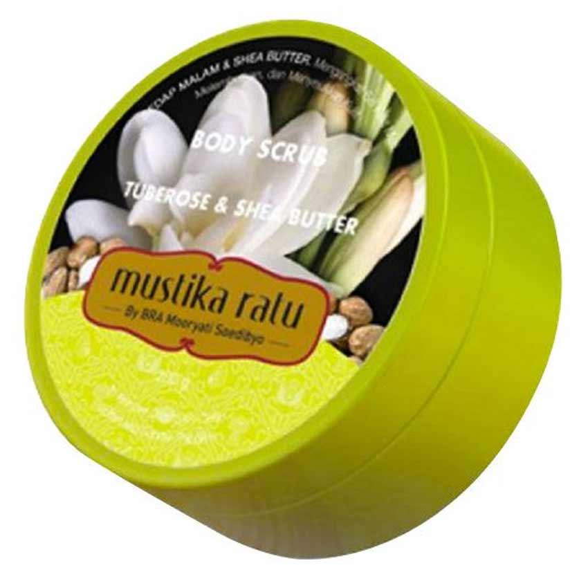 Gambar Mustika Ratu Tuberose & Shea Body Scrub - 200 g Jenis Perawatan Tubuh