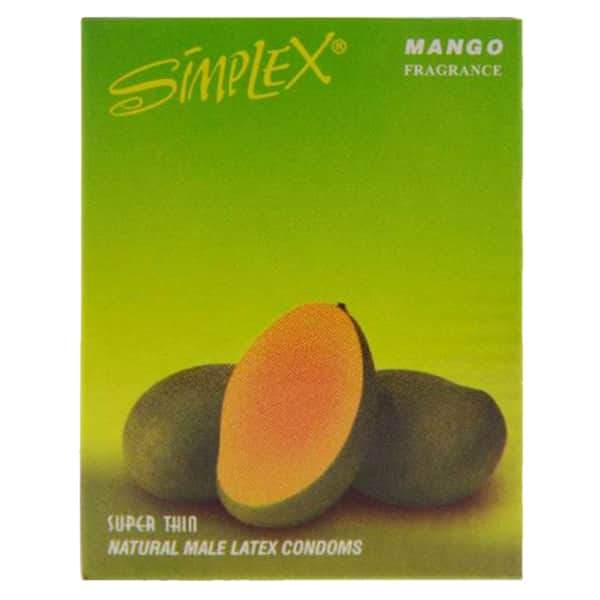 Gambar Simplex Kondom Fragrance Mango - 3 Pcs Jenis Kondom