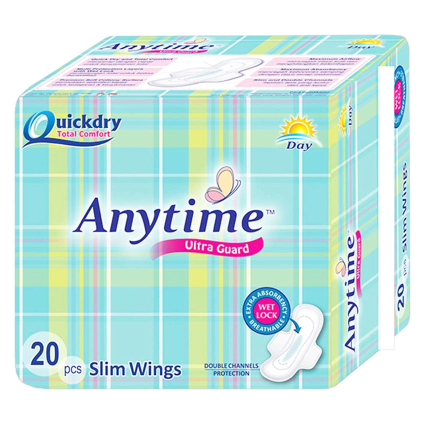 Anytime Ultra Guard Slim Wing Pembalut Wanita - 20 Pcs