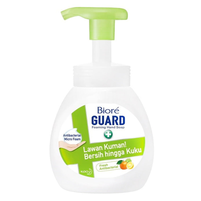 Biore Guard Foaming Hand Soap Fresh Bottle - 250 mL