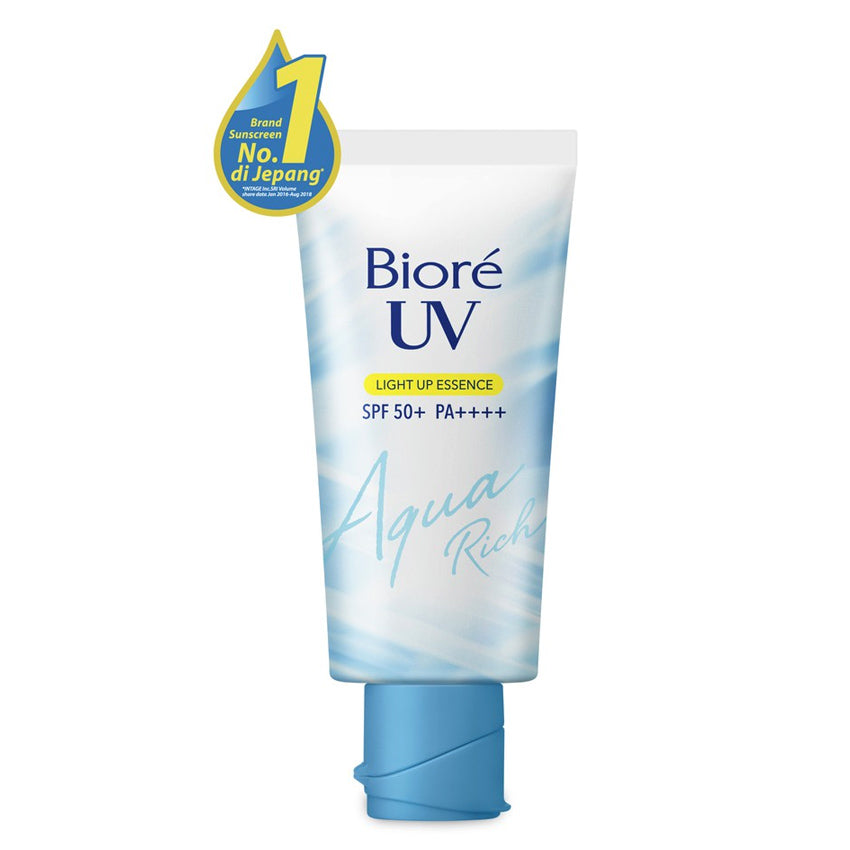 Clearance Sale - Biore UV Aqua Rich Light Up Essence Sunscreen SPF 50+ PA++++ - 70 gr [ED 7/2024]