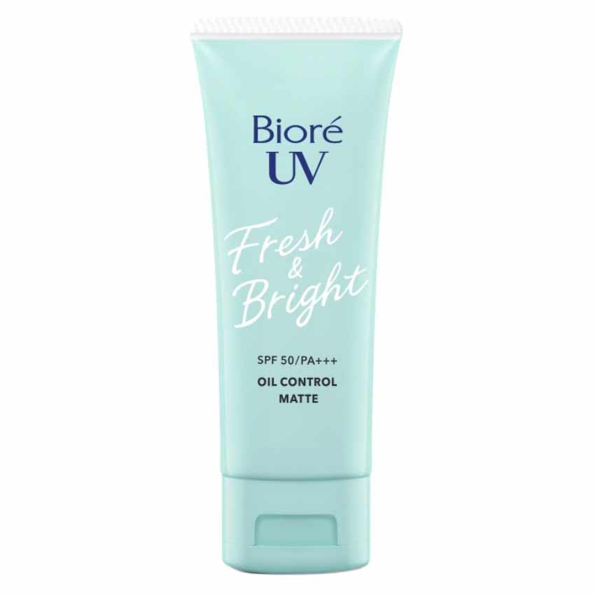 Gambar Biore UV Fresh & Bright Oil Control Matte SPF 50 PA+++ - 30 gr Jenis Perawatan Wajah
