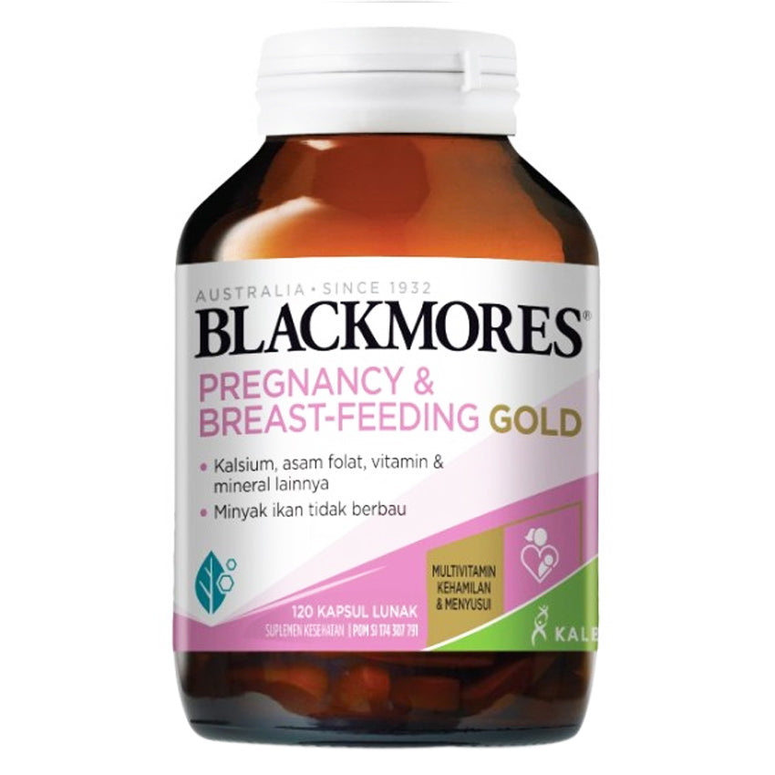 Blackmores Pregnancy & Breast Feeding Gold - 120 Softgels