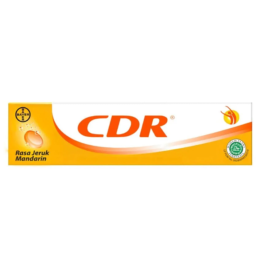 CDR Suplemen Kalsium Rasa Jeruk - 15 Tablet