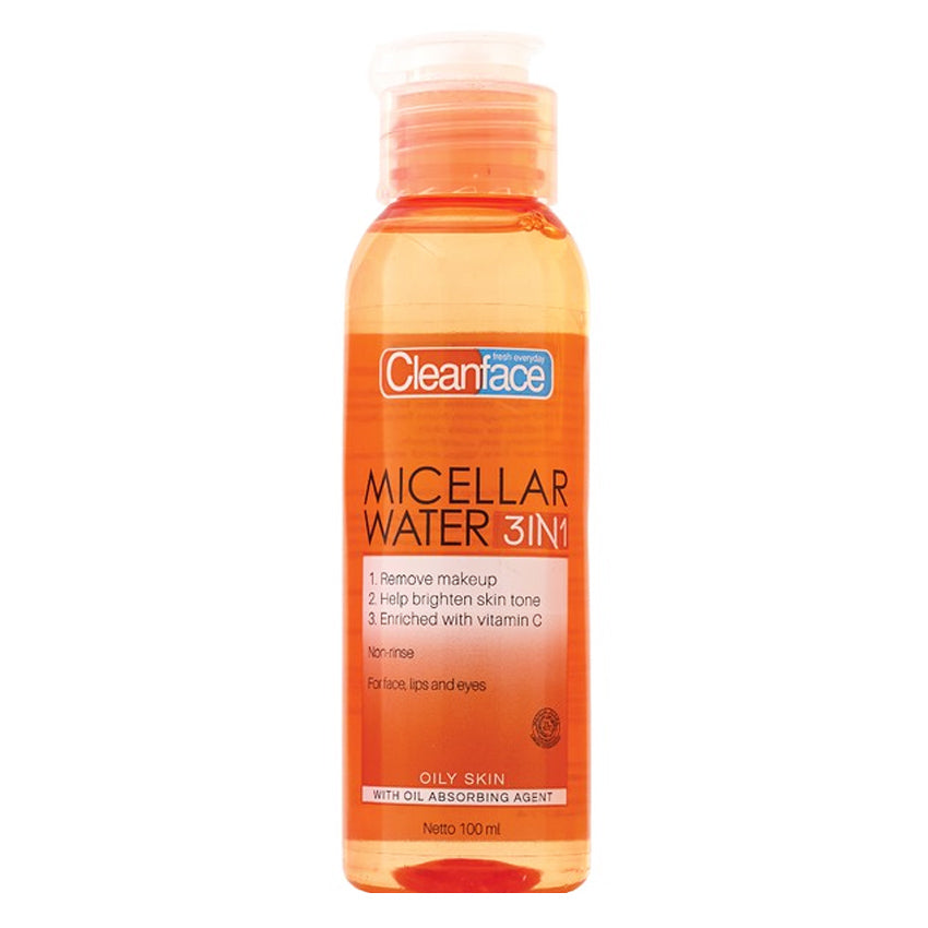 Cleanface Micellar Water 3 in 1 for Oily Skin - 100 mL