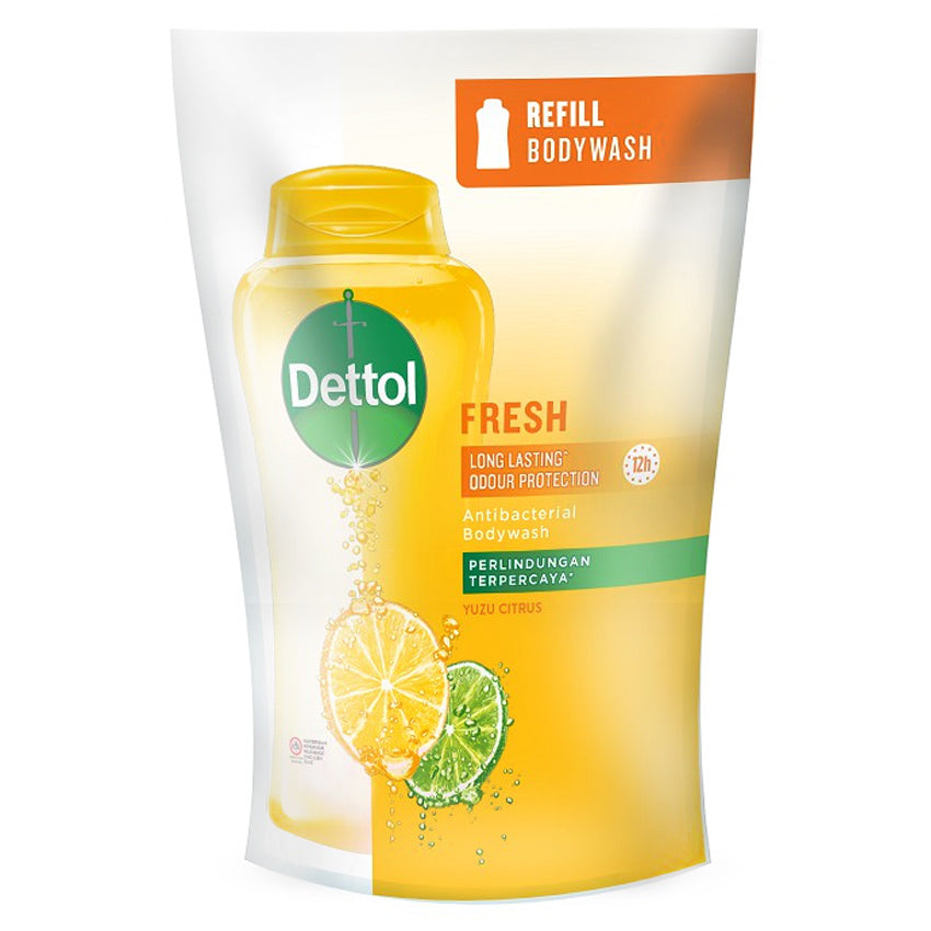 Dettol Body Wash Fresh Pouch - 250 gr
