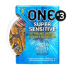 ONE? Kondom Super Sensitive 3 Pcs - 3 Box