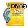 ONE? Kondom Super Studs 3 Pcs - 3 Box