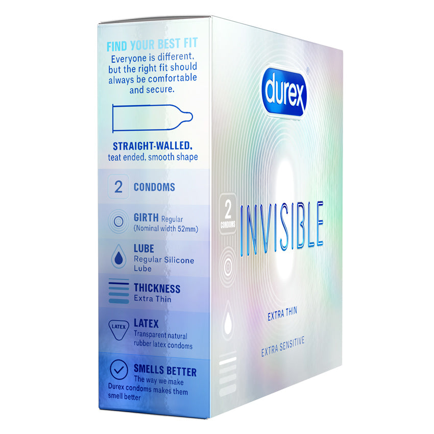 Durex Kondom Invisible - 2 Pcs