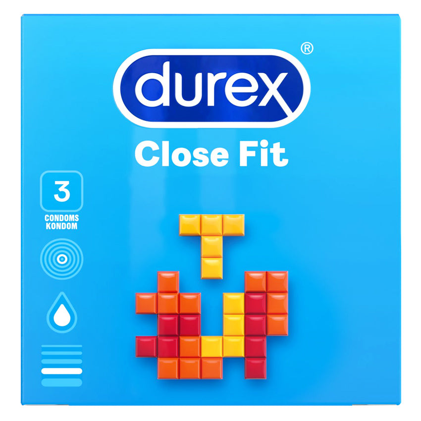 Durex Kondom Close Fit - 3 Pcs