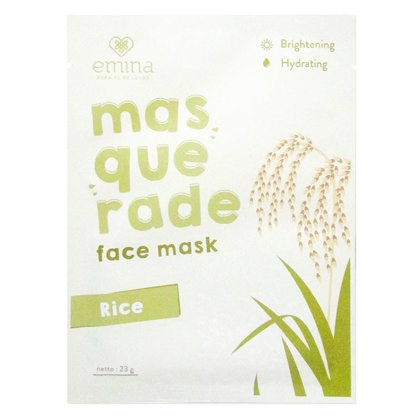 Emina Masquerade Sheet Mask Rice - 23 gr