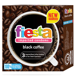 Gambar Fiesta Kondom Black Coffee - 3 Pcs Kondom