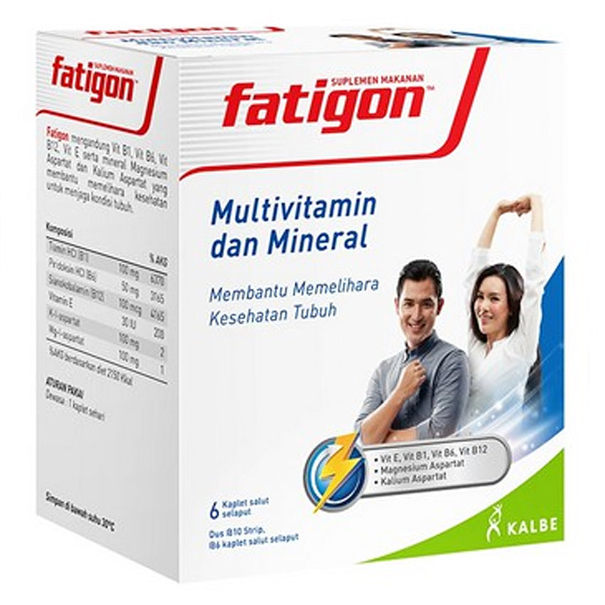 Gambar Fatigon Multivitamin - 60 Kaplet Suplemen Kesehatan