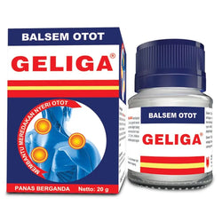 Gambar Geliga Balsem Pereda Nyeri Otot - 20 gr Suplemen Kesehatan