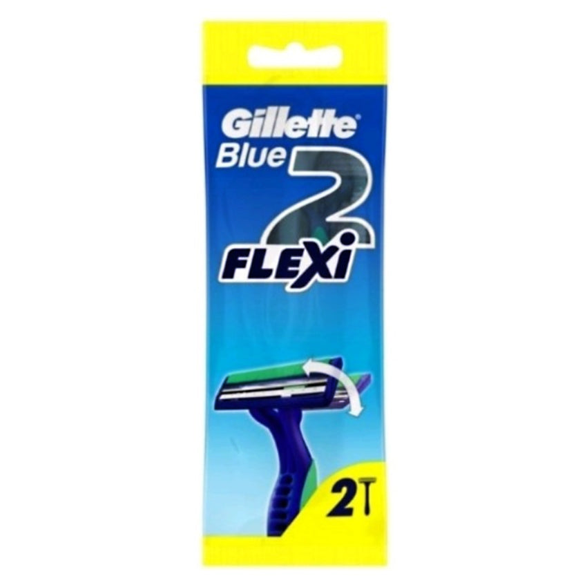 Gambar Gillette Blue 2 Flexi - 2 Razors Jenis Peralatan Cukur