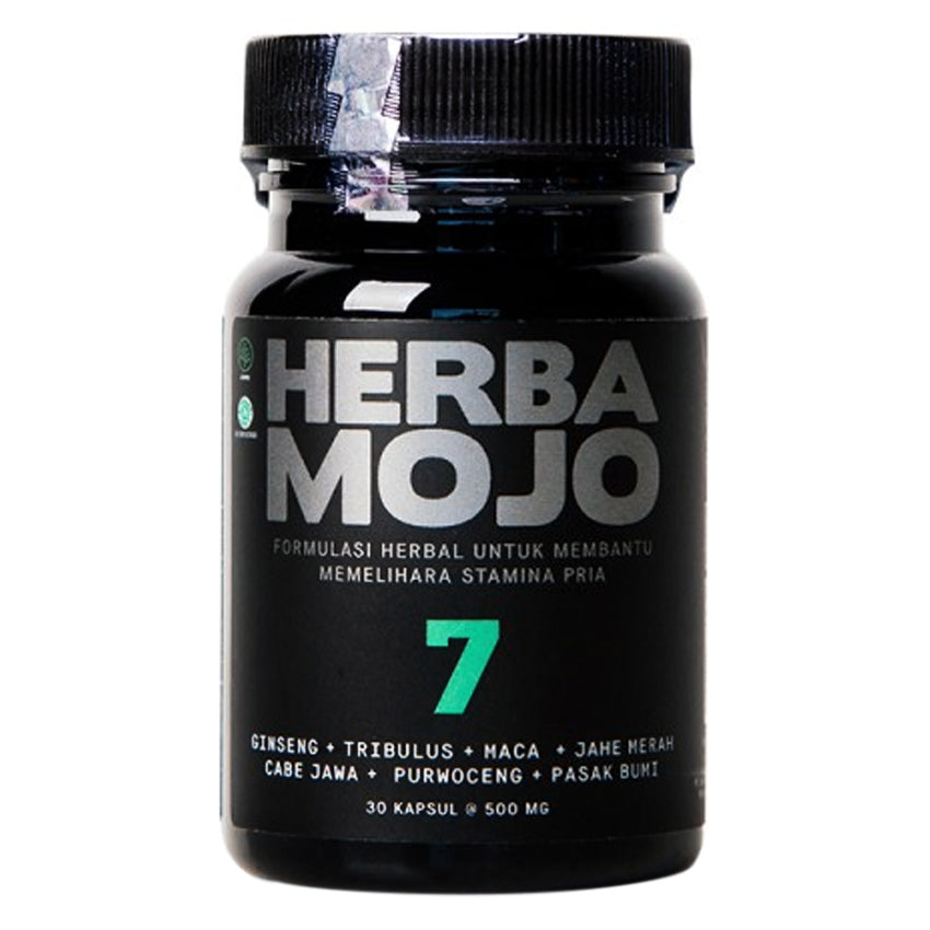 Gambar Herbamojo Suplemen Stamina Pria - 30 Kapsul Obat Kuat