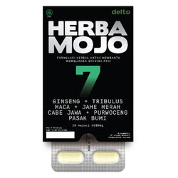 Gambar Herbamojo Suplemen Stamina Pria - 10 Kapsul Suplemen Kesehatan