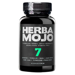 Gambar Herbamojo Suplemen Stamina Pria - 60 Kapsul Obat Kuat