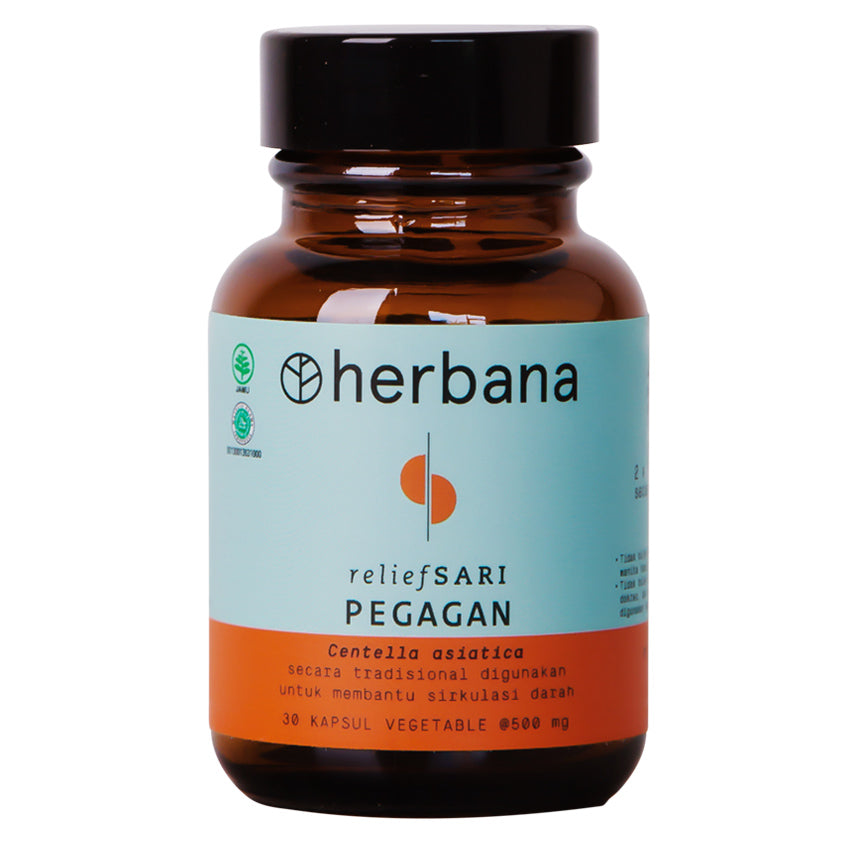 Herbana Relief Sari Pegagan - 30 Kapsul