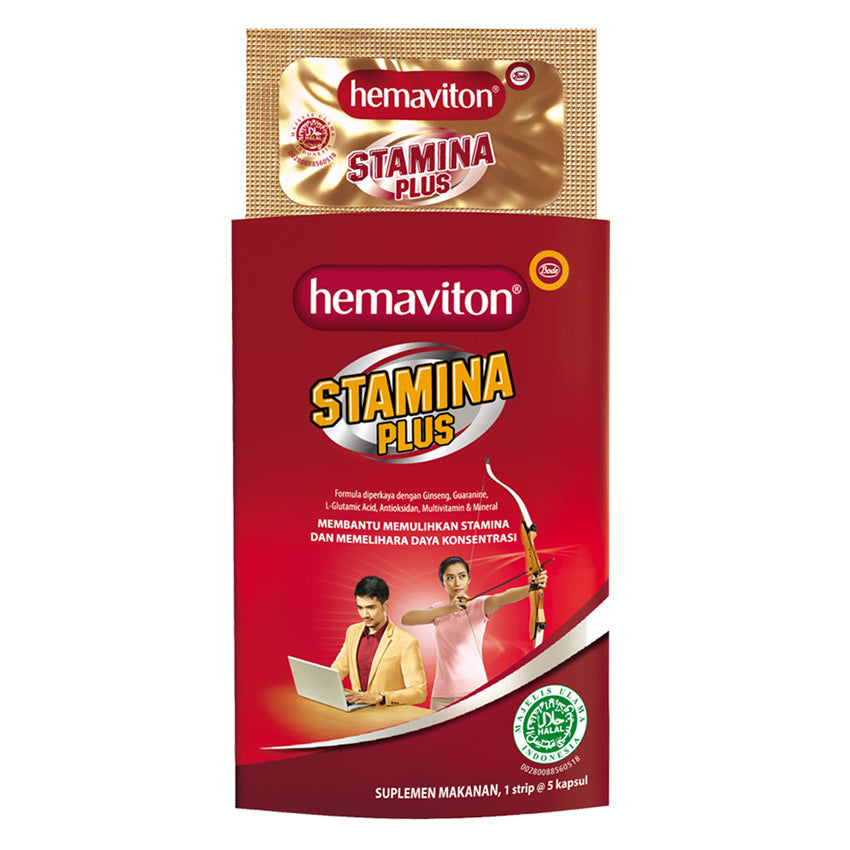 Hemaviton Stamina Plus Sleeve - 5 Kapsul