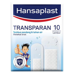 Gambar Hansaplast Plaster Transparant - 10 Sheets Suplemen Kesehatan