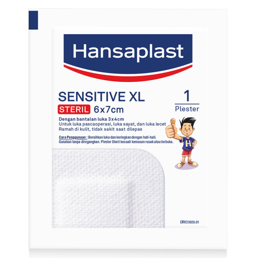 Hansaplast Sensitive Steril 6x7 cm - 5 Sheets
