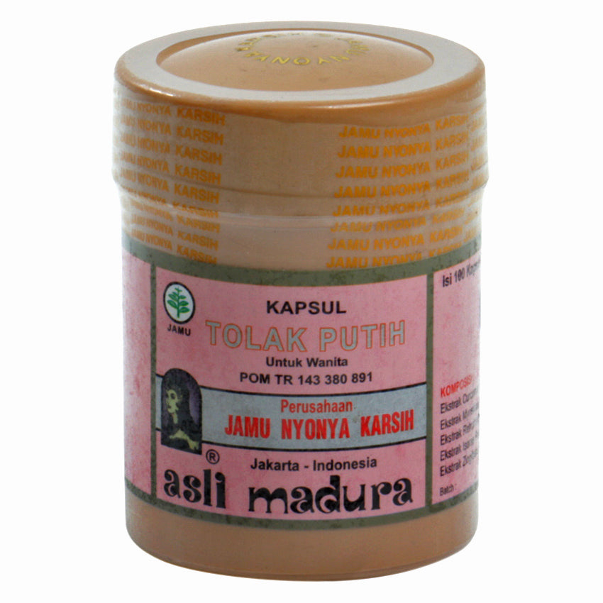 Gambar Jamu Nyonya Karsih Tolak Putih - 100 Kapsul Jenis Perawatan Ms V
