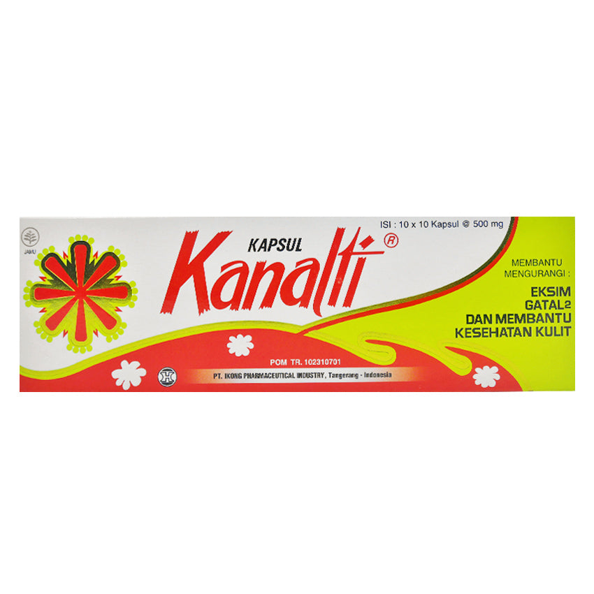 Kanalti 580 mg Box - 100 Kapsul