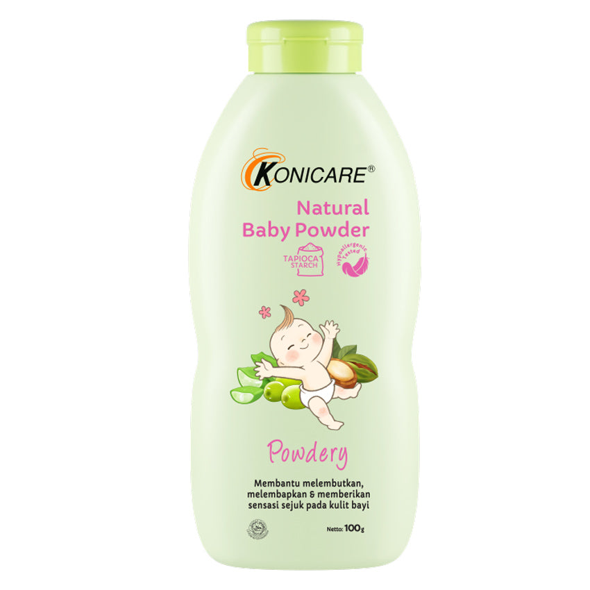 Konicare Natural Baby Powder Powdery - 100 gr