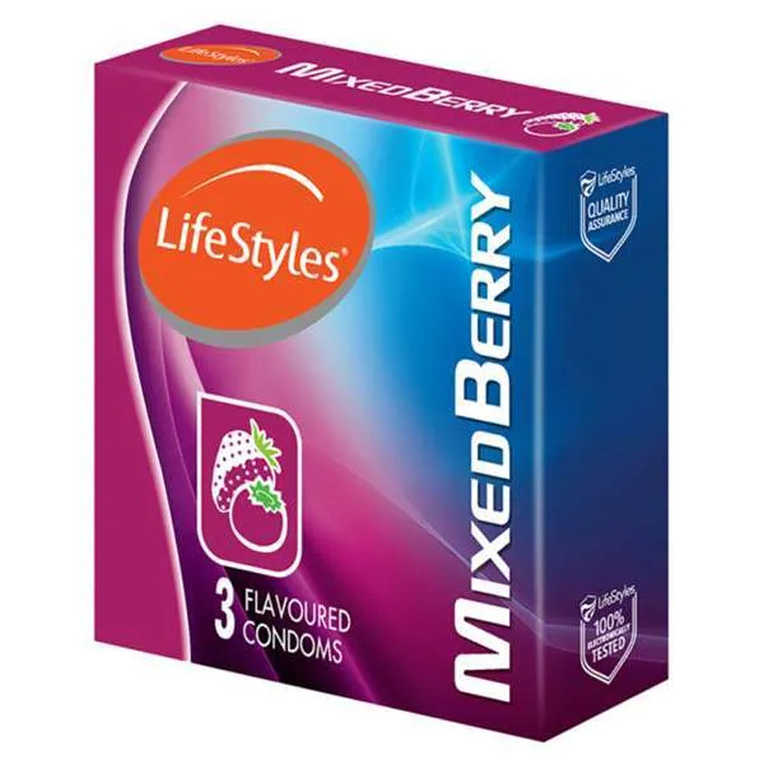 LifeStyles Kondom MixedBerry - 3 Pcs