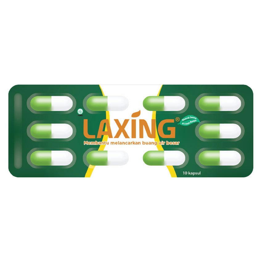 Laxing Suplemen Pelancar BAB - 10 Tablet