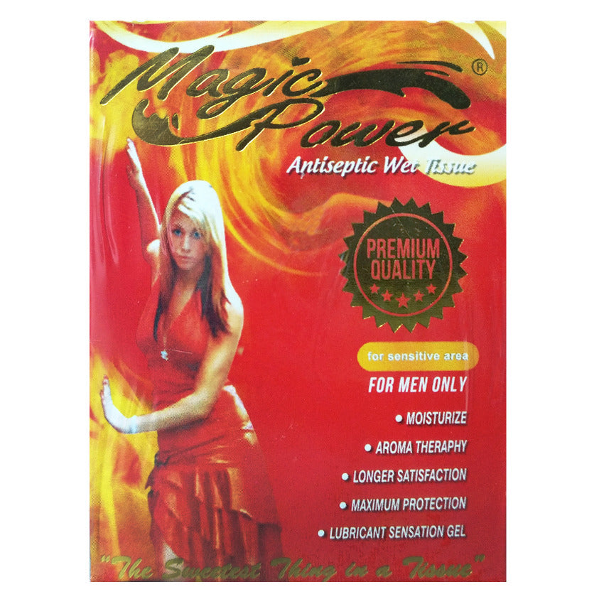 Gambar Magic Power Tissue Crimson Desire Sachet - 6 Jenis Obat Kuat