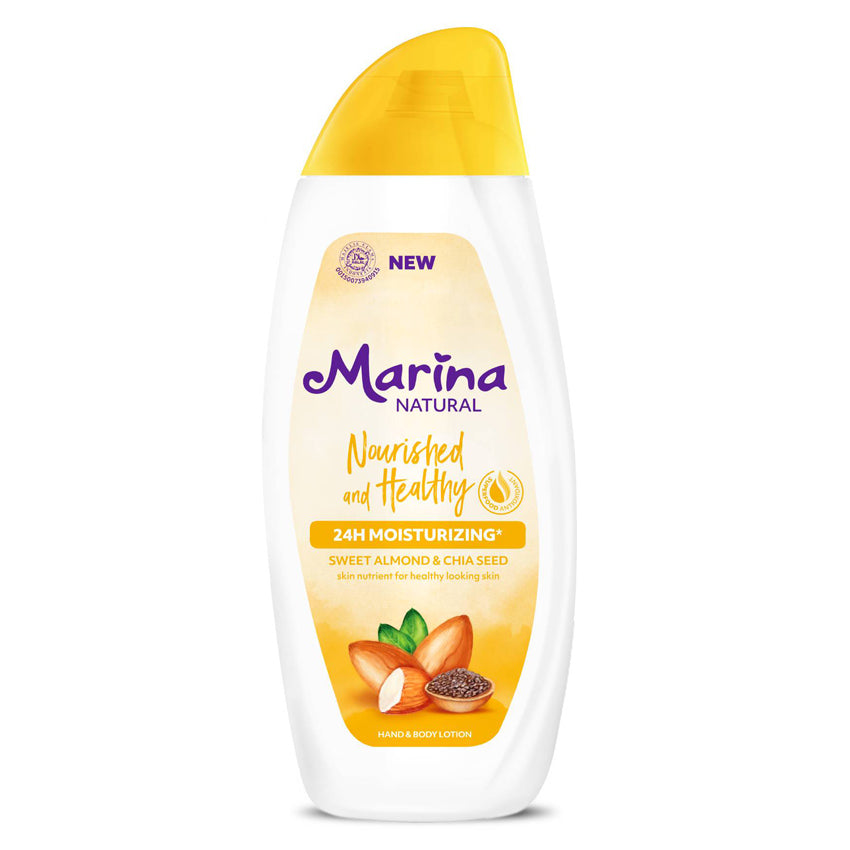 Marina Handbody Lotion Natural Nourished & Healthy - 475