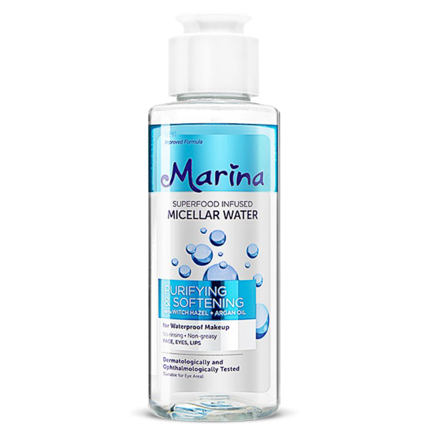 Gambar Marina Micellar Water Purifying & Softening - 90 mL Jenis Perawatan Wajah