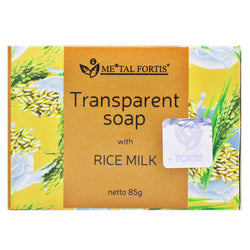 Gambar Metal Fortis Sabun Rice Milk - 85 gr Perawatan Tubuh