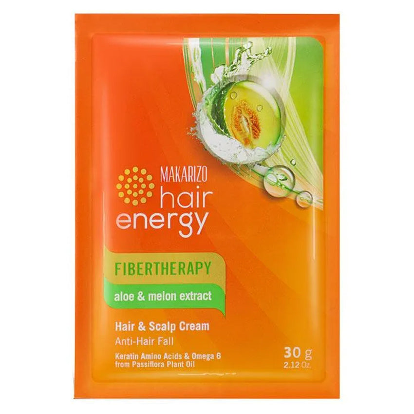 Makarizo Hair Energy Hair & Scalp Creambath Aloe & Melon - 30 gr