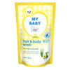 My Baby Hair & Body Wash Aloe Vera & Avocado Pouch - 400 mL