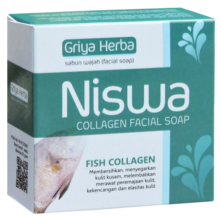 Gambar Niswa Collagen Facial Soap - 50 gr Jenis Perawatan Wajah