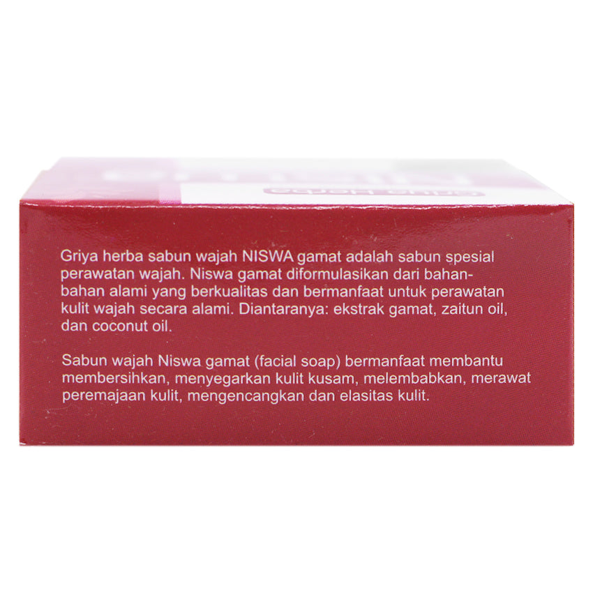 Niswa Gamat Facial Soap - 50 gr