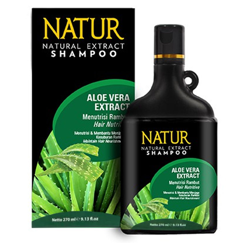 Natur Shampoo Aloevera Extract - 270 mL