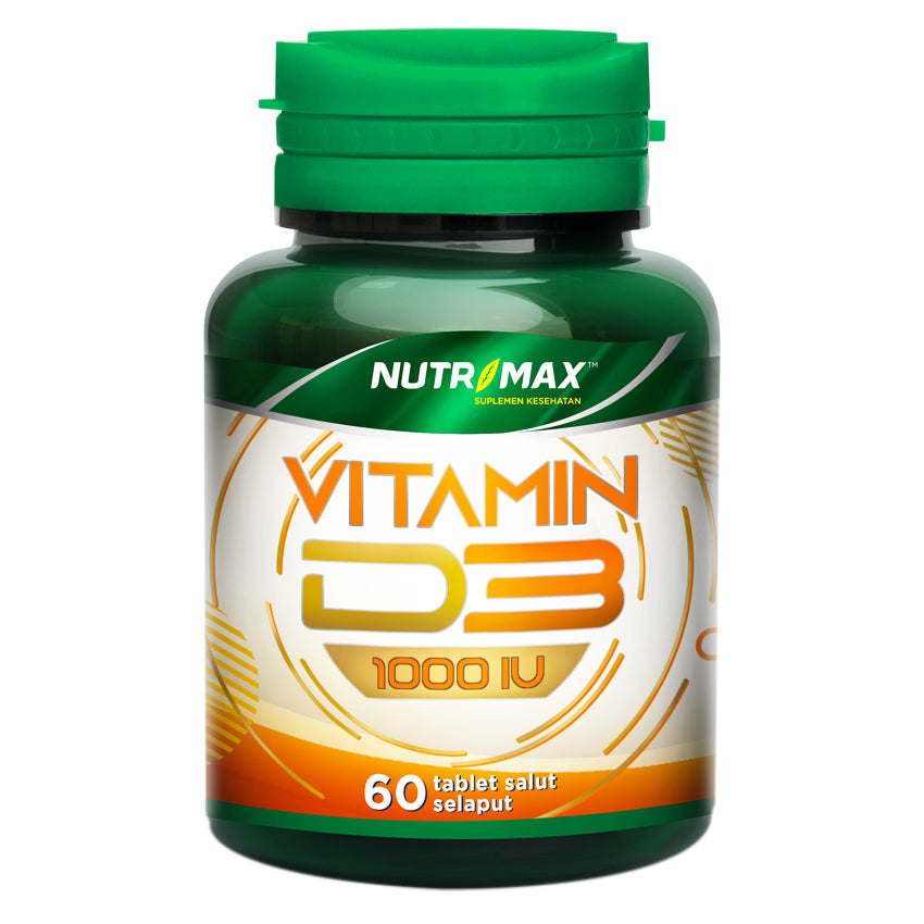 Gambar Nutrimax Vitamin D3 1000 IU - 60 Tablet Jenis Suplemen Kesehatan