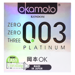 Gambar Okamoto Kondom Platinum - 3 Pcs Kondom