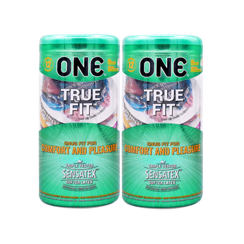 ONE® Kondom True Fit 12 Pcs - 2 Box