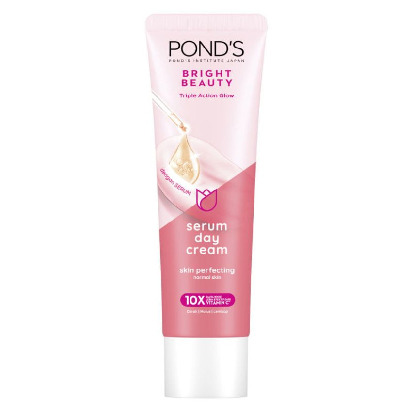 Gambar Ponds Bright Beauty Skin Perfecting Normal Skin Serum Day Cream - 20 gr Jenis Perawatan Wajah