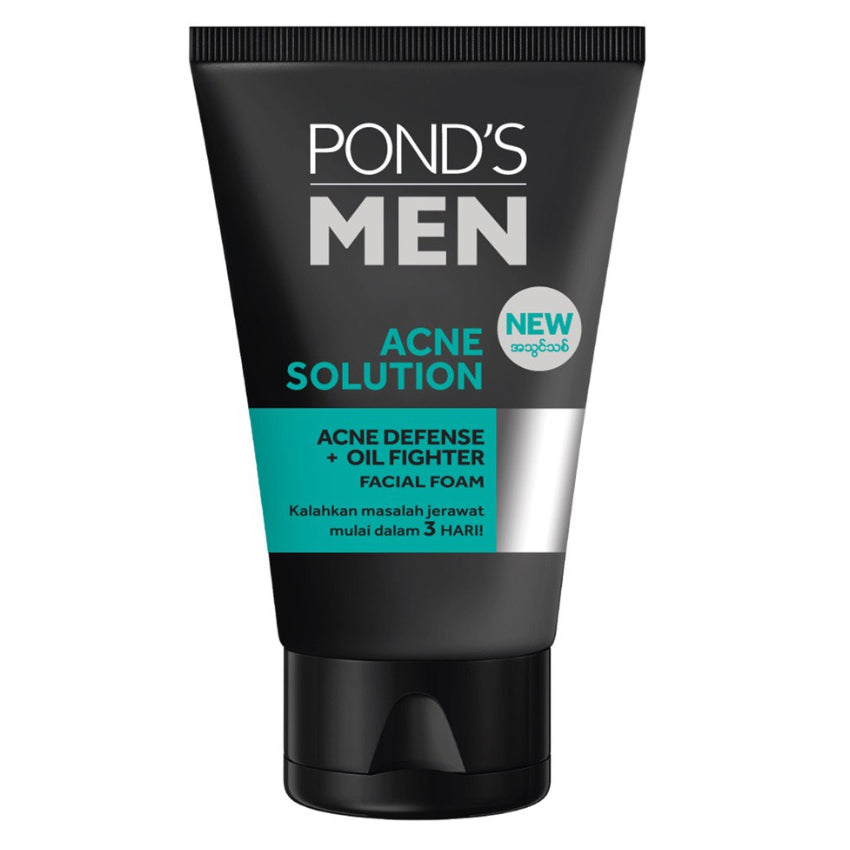 Gambar Ponds Men Acne Solution Facial Foam - 100 gr Jenis Perawatan Pria