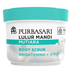 Gambar Purbasari Lulur Mandi Mutiara Brightening  Vit E - 100 gr Perawatan Tubuh