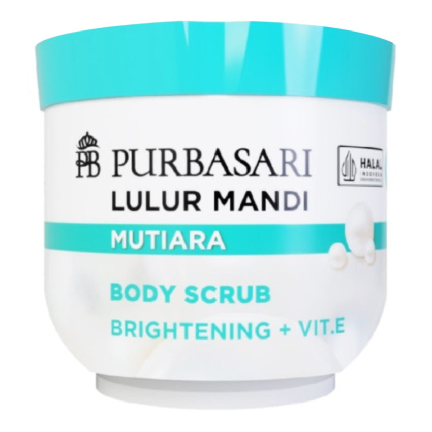 Gambar Purbasari Lulur Mandi Mutiara Brightening  Vit E - 200 gr Perawatan Tubuh
