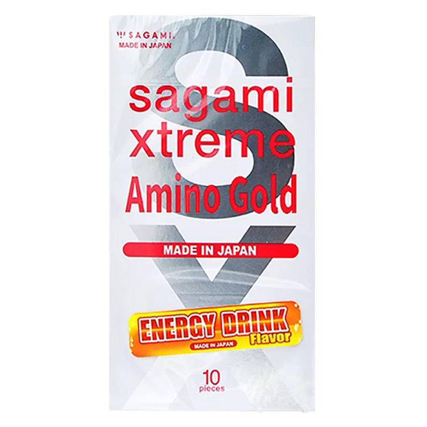 Sagami Kondom Xtreme Amino Gold - 10 Pcs